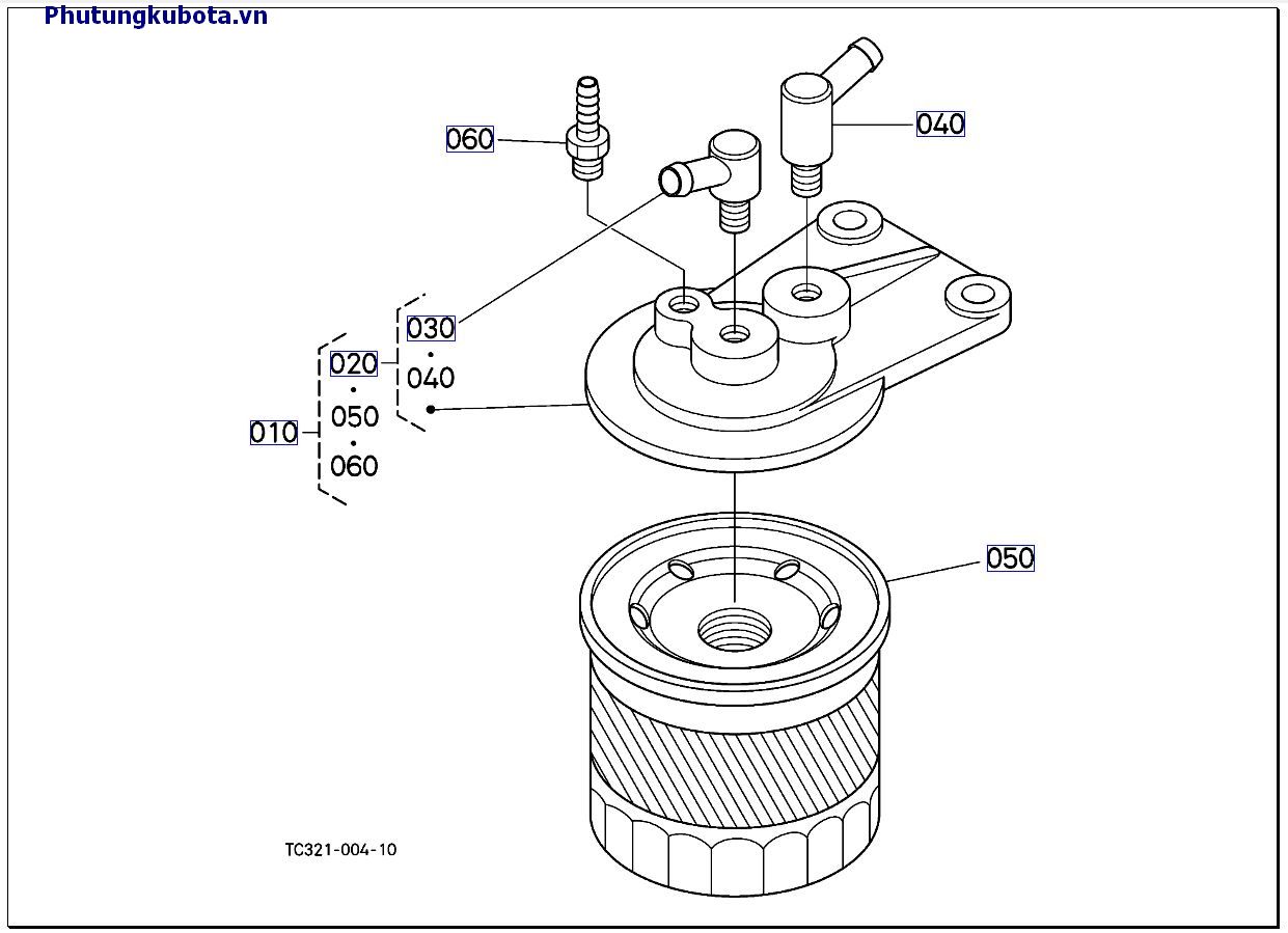 Bộ lọc nhiên liệu ( những bộ phận cấu thành)